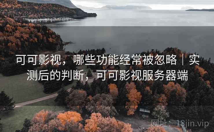 可可影视，哪些功能经常被忽略｜实测后的判断，可可影视服务器端