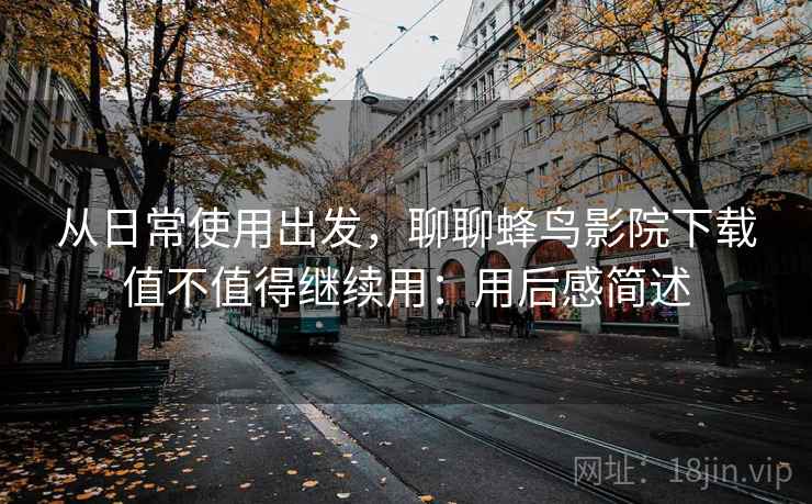 从日常使用出发，聊聊蜂鸟影院下载值不值得继续用：用后感简述